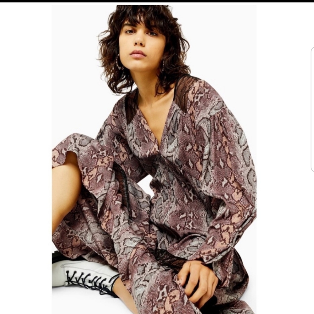Topshop snakeskin dress - Picture 7 of 12